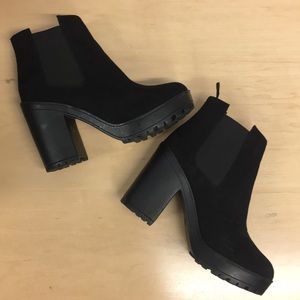 Chunky Platform Ankle Boots